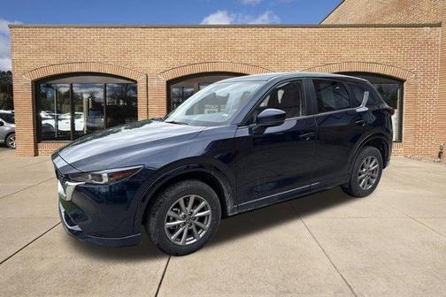 Deep Crystal Blue Mica 2025 Mazda CX-5 2.5 S Preferred Package