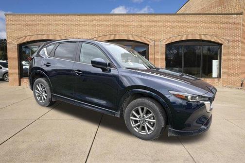 Deep Crystal Blue Mica 2025 Mazda CX-5 2.5 S Preferred Package