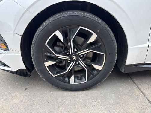 White 2024 Hyundai SONATA SEL