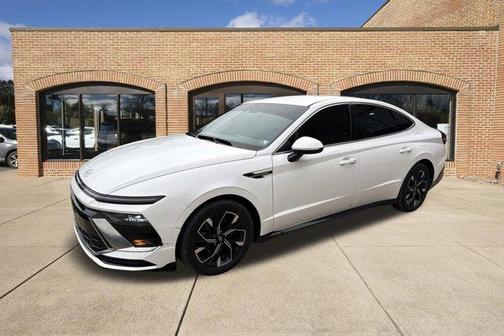White 2024 Hyundai SONATA SEL