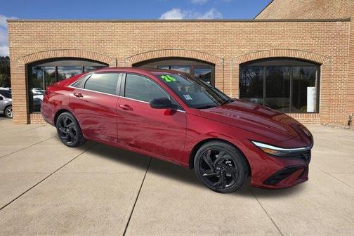 Red 2026 Hyundai ELANTRA SEL SPORT PREMIUM