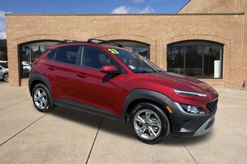 Red 2023 Hyundai KONA SEL