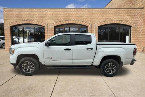 Summit White 2021 GMC Canyon AT4