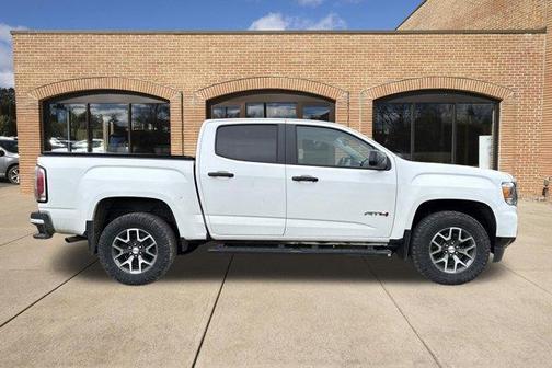 Summit White 2021 GMC Canyon AT4