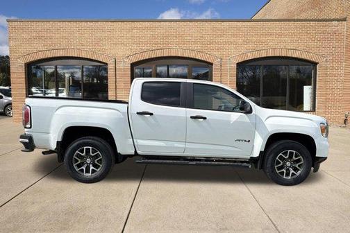 Summit White 2021 GMC Canyon AT4