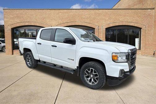 Summit White 2021 GMC Canyon AT4