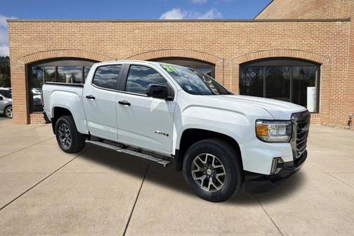 Summit White 2021 GMC Canyon AT4