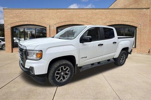 Summit White 2021 GMC Canyon AT4