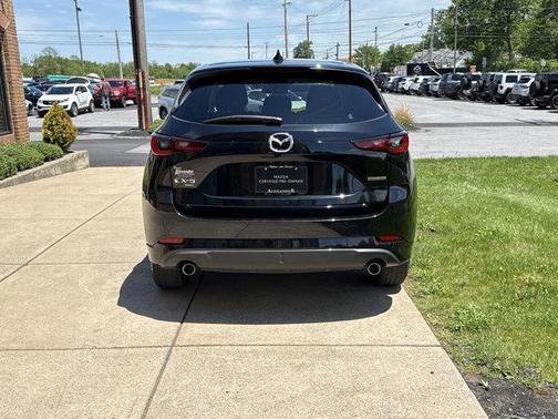 Jet Black Mica 2025 Mazda CX-5 2.5 S Preferred Package