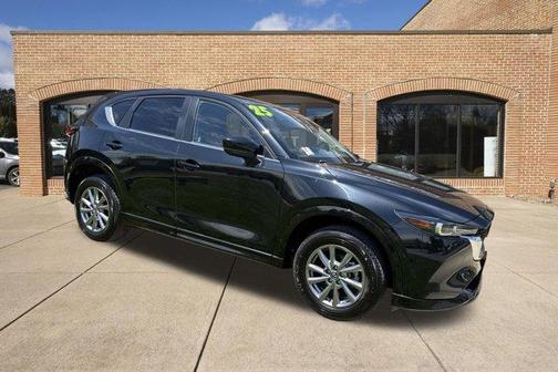 Jet Black Mica 2025 Mazda CX-5 2.5 S Preferred Package