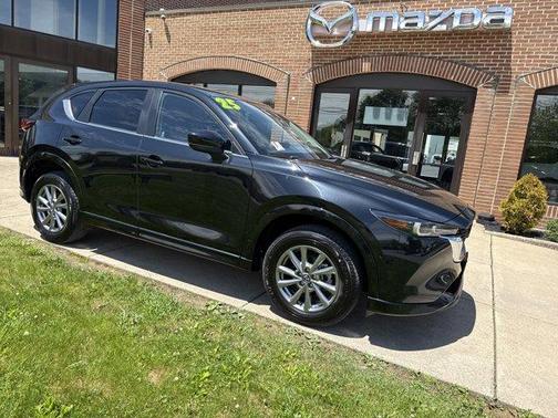 Jet Black Mica 2025 Mazda CX-5 2.5 S Preferred Package