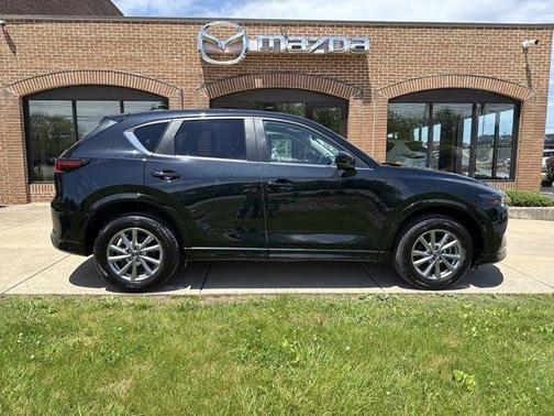 Jet Black Mica 2025 Mazda CX-5 2.5 S Preferred Package