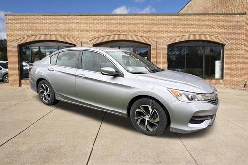 Silver 2017 Honda Accord LX