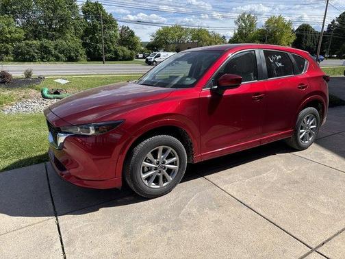 Soul Red Crystal Metallic 2025 Mazda CX-5 2.5 S Preferred Package