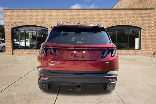 Red 2025 Hyundai TUCSON XRT