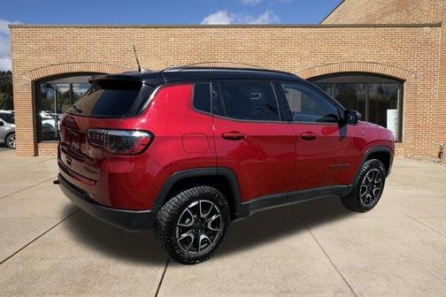 Red 2025 Jeep Compass Trailhawk