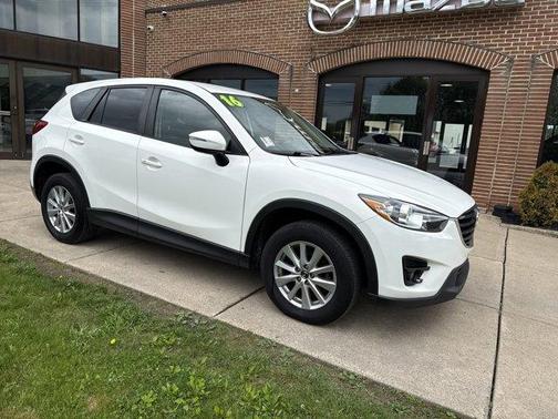 Crystal White Pearl 2016 Mazda CX-5 Touring