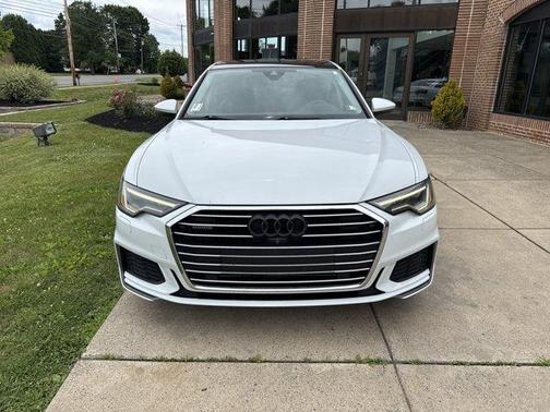 Glacier White Metallic 2019 Audi A6 55 Premium Plus