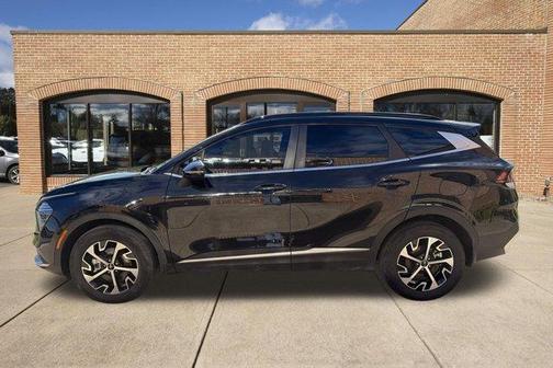 Fusion Orange 2025 Kia Sportage Hybrid EX