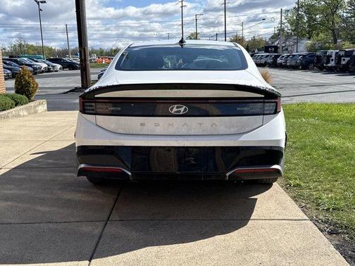 White 2025 Hyundai SONATA SEL