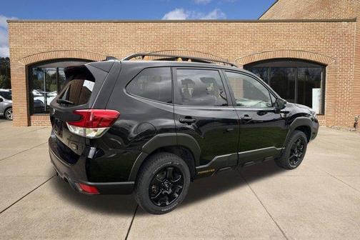 Crystal Black Silica 2023 Subaru Forester Wilderness
