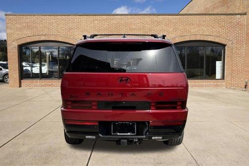 Red 2026 Hyundai SANTA FE HEV Calligraphy