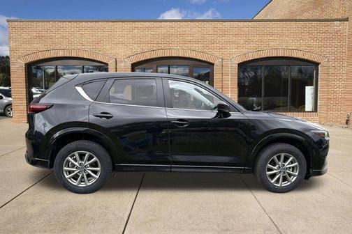 Jet Black Mica 2025 Mazda CX-5 2.5 S Preferred Package