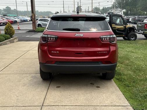 Red 2025 Jeep Compass Limited