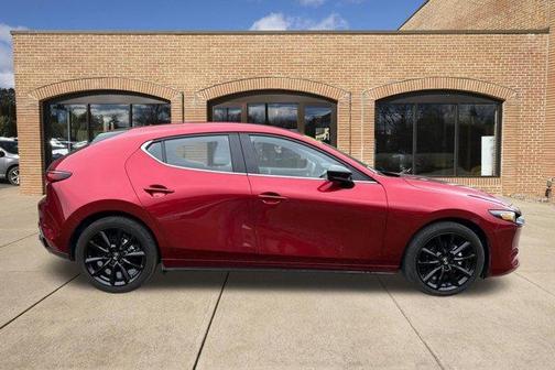 Soul Red Crystal Metallic 2025 Mazda Mazda3 FWD w/Select Package