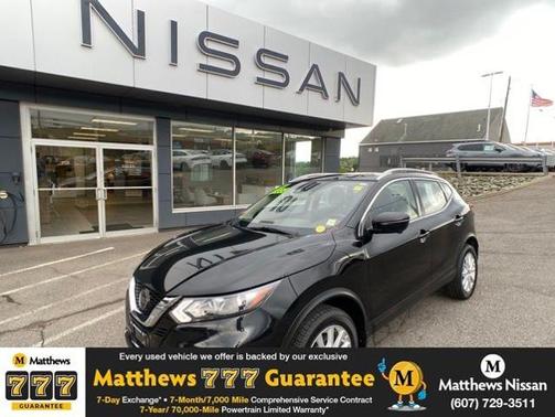 Magnetic Black 2021 Nissan Rogue Sport SV