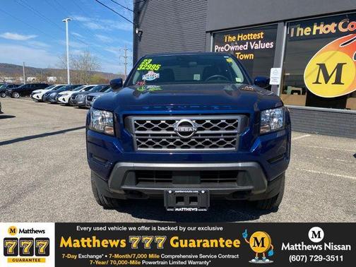 Deep Blue Pearl 2023 Nissan Frontier SV