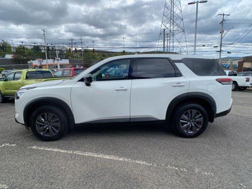 Glacier White 2024 Nissan Pathfinder S 4WD