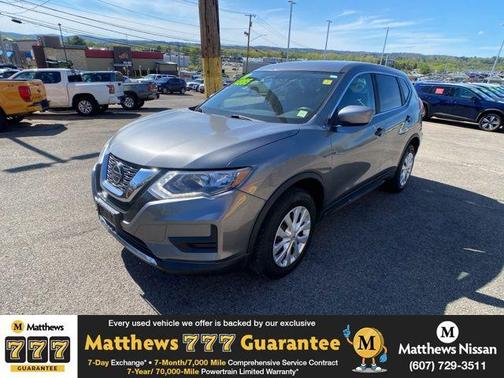 Gun Metallic 2018 Nissan Rogue S