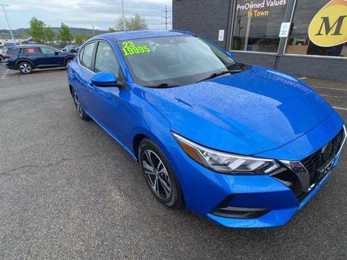Electric Blue Metallic 2023 Nissan Sentra SV