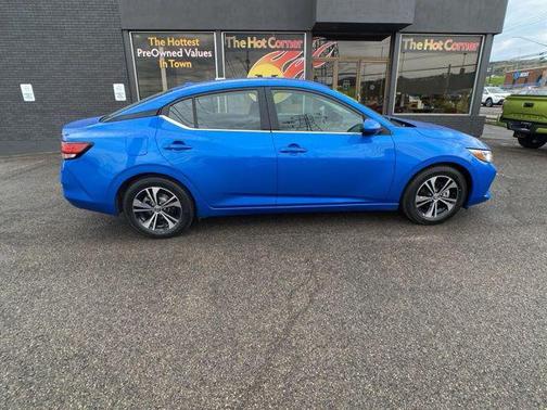 Electric Blue Metallic 2023 Nissan Sentra SV