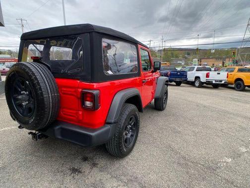 Firecracker Red Clearcoat 2024 Jeep Wrangler Sport