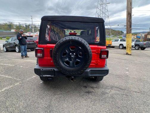 Firecracker Red Clearcoat 2024 Jeep Wrangler Sport