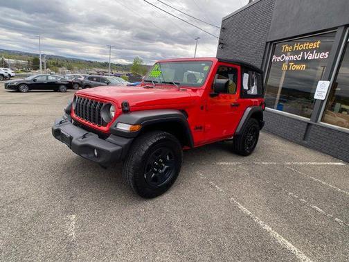 Firecracker Red Clearcoat 2024 Jeep Wrangler Sport