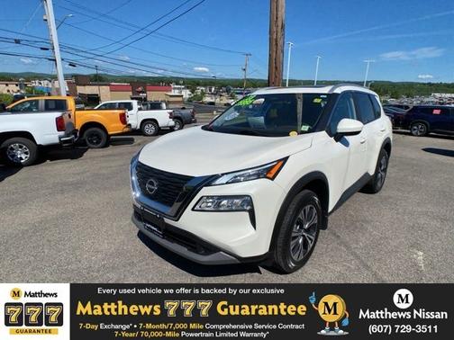 White 2023 Nissan Rogue SV