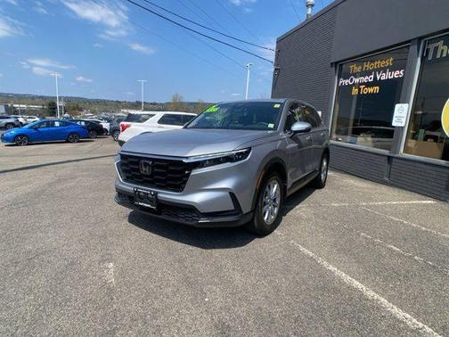 Gray 2026 Honda CR-V EX AWD