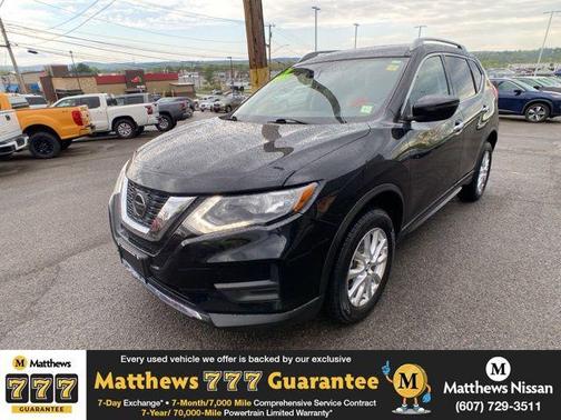 Magnetic Black Pearl 2020 Nissan Rogue SV