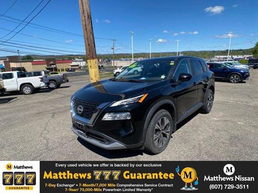 Super Black 2023 Nissan Rogue SV