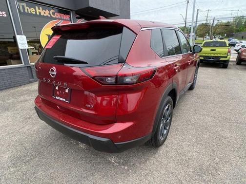 Scarlet Ember Tintcoat 2025 Nissan Rogue SV