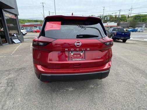 Scarlet Ember Tintcoat 2025 Nissan Rogue SV