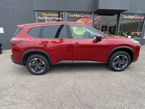 Scarlet Ember Tintcoat 2025 Nissan Rogue SV