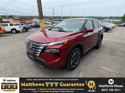 Scarlet Ember Tintcoat 2025 Nissan Rogue SV