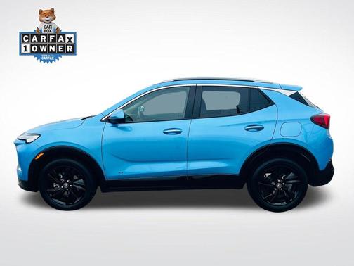 Aquamarine Blue Metallic 2025 Buick Encore GX Sport Touring