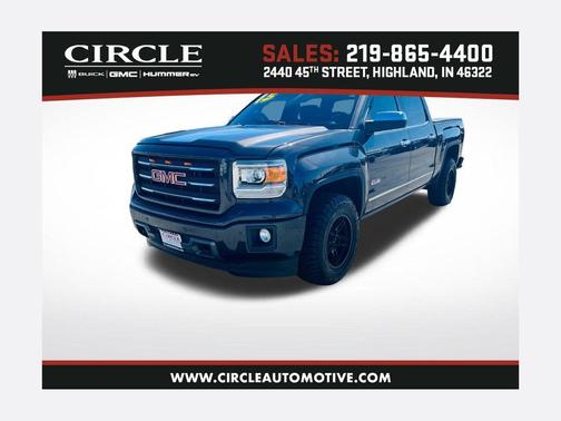 Iridium Metallic 2015 GMC Sierra 1500 SLT