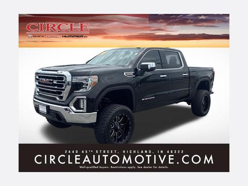 Onyx Black 2019 GMC Sierra 1500 SLT