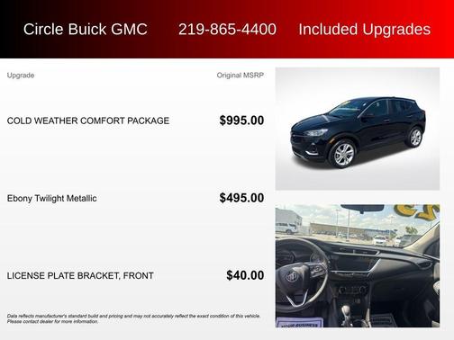 Ebony Twilight Metallic 2023 Buick Encore GX Preferred